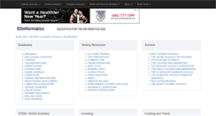 Desktop Screenshot of edinformatics.com